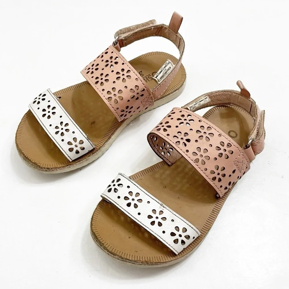 OshKosh B'gosh toddler girls laser cut sandals
